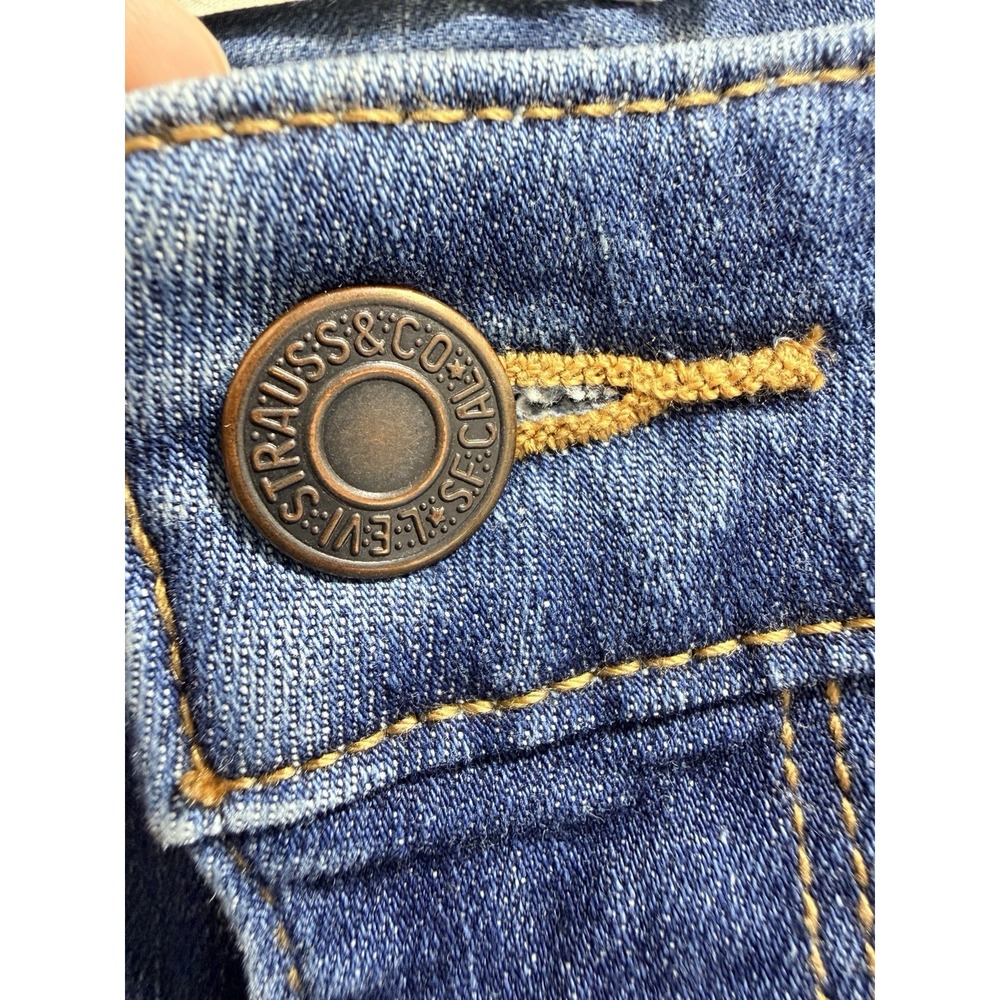 LEVIS Jeans Sz 8 W29 L30 Classic Mid Rise Skinny - Picture 7 of 11